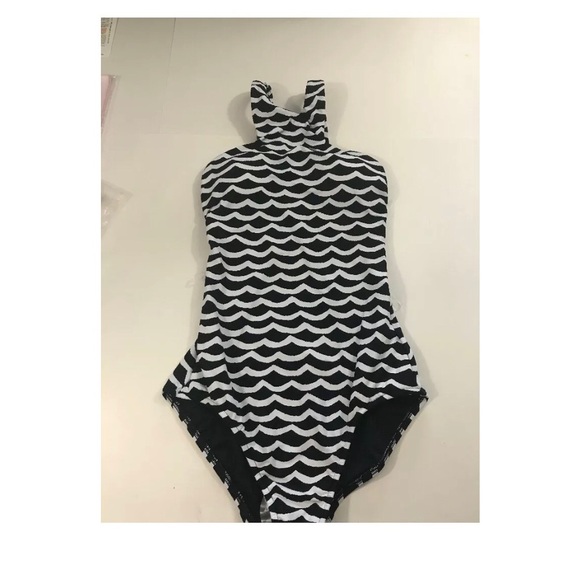 NEW Seafolly Tidal Wave High Neck One Piece Swim - Picture 3 of 8